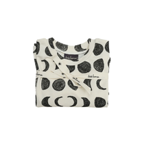 Load image into Gallery viewer, moon phases organic cotton kids pyjamas
