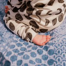 Load image into Gallery viewer, moon phases organic cotton sleepsuit
