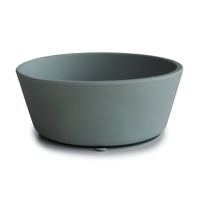 mushie silicone bowl - dried thyme