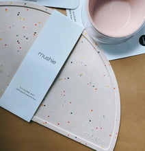 Load image into Gallery viewer, mushie silicone mat - vanilla confetti
