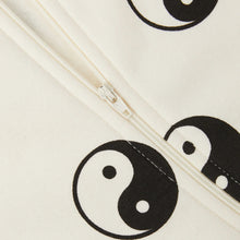 Load image into Gallery viewer, yin yang baby zip sleepsuit
