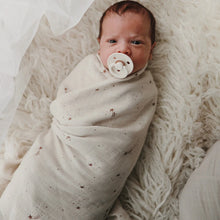 Load image into Gallery viewer, mushie organic swaddle blanket - falling stars
