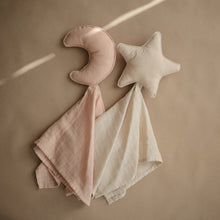 Load image into Gallery viewer, mushie star lovey baby blanket - fog
