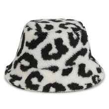 Load image into Gallery viewer, kids animal sherpa bucket hat
